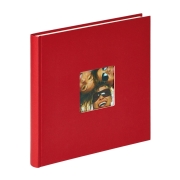 Rødt fotoalbum - blanke sider
