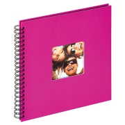 Spiral fotoalbum - pink