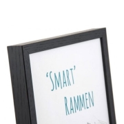 Smart rammen A4 - sort