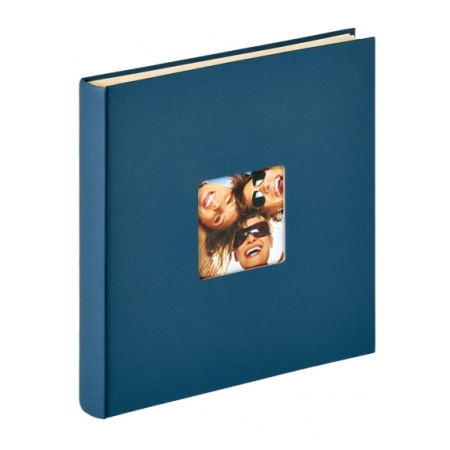 Fotoalbum med selvklæbende sider - blå